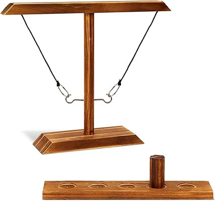 hdpiwka Ring Toss Game for Adults, Hook and Ring Game for Adults, Indoor and Outdoor Ring Game on... | Amazon (US)