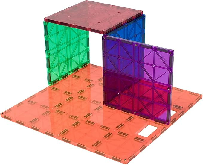 Playmags Super Durable Building Stabilizer Set, Great Add On to All Magnet Tiles Sets, Works with... | Amazon (US)