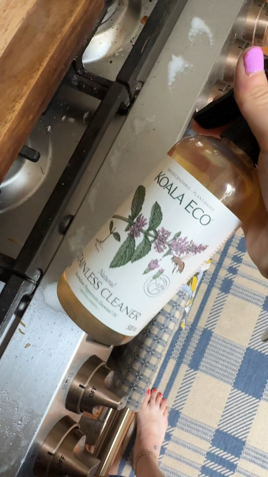 2 of my cleaning must-haves - Koala Eco Natural Stainless & Chrome cleaner is the best I’ve tried and Casabella Power Spin Detail Brushes makes stove cleaning so much easier (and dare I say fun?!)

#LTKOver40 #LTKFindsUnder50 #LTKHome