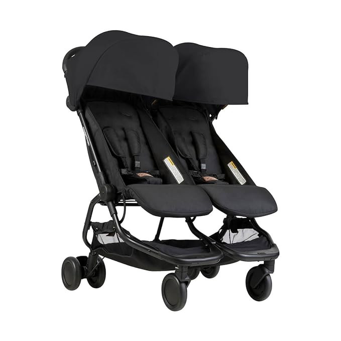 Mountain Buggy Nano Duo Buggy, Black | Amazon (US)