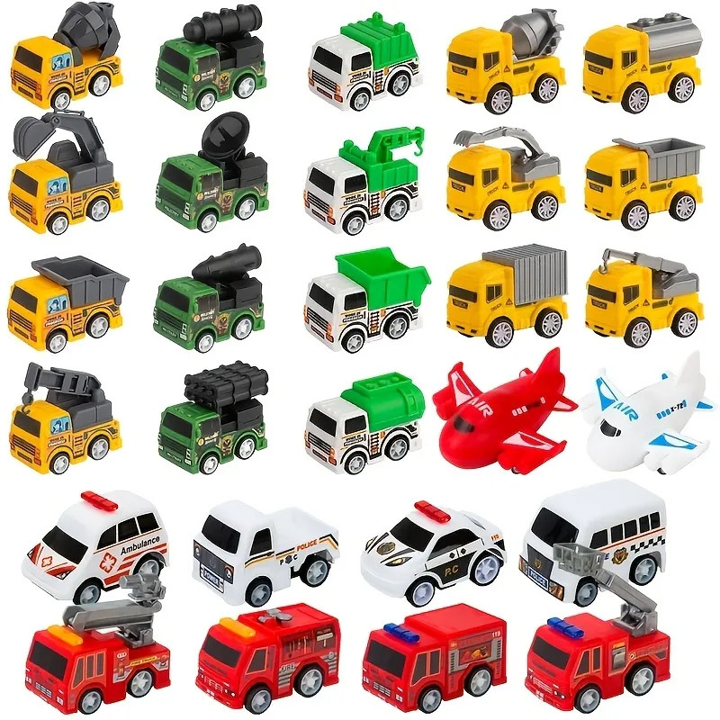 Mini Pull Back Car Car Toy Excavator Truck Tractor Engineering Construction Car Hygienic Car Mili... | Temu Affiliate Program