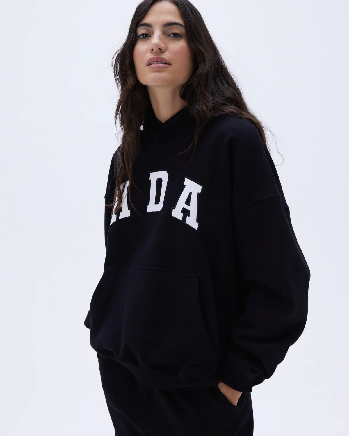ADA Oversized Hoodie - Black | Adanola UK