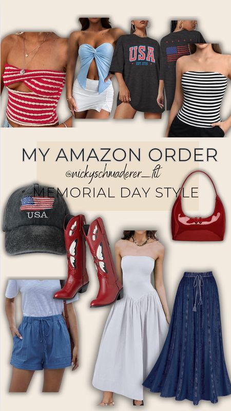 My Amazon order for a Memorial Day reel! This red tho!!! Everything is on prime and under $50

Amazon prime
Amazon fashion 
Memorial Day 
Country Outfit 



#LTKSeasonal #LTKFestival #LTKFindsUnder50