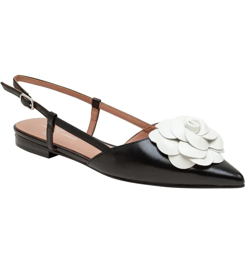 Cammy Slingback Pointed Toe Flat (Women) | Nordstrom