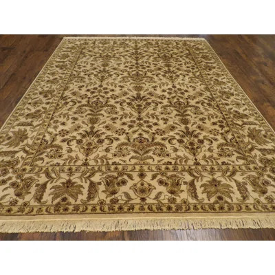 Anoushka One-of-a-Kind 8' x 10' Area Rug in Beige/Brown | Wayfair North America
