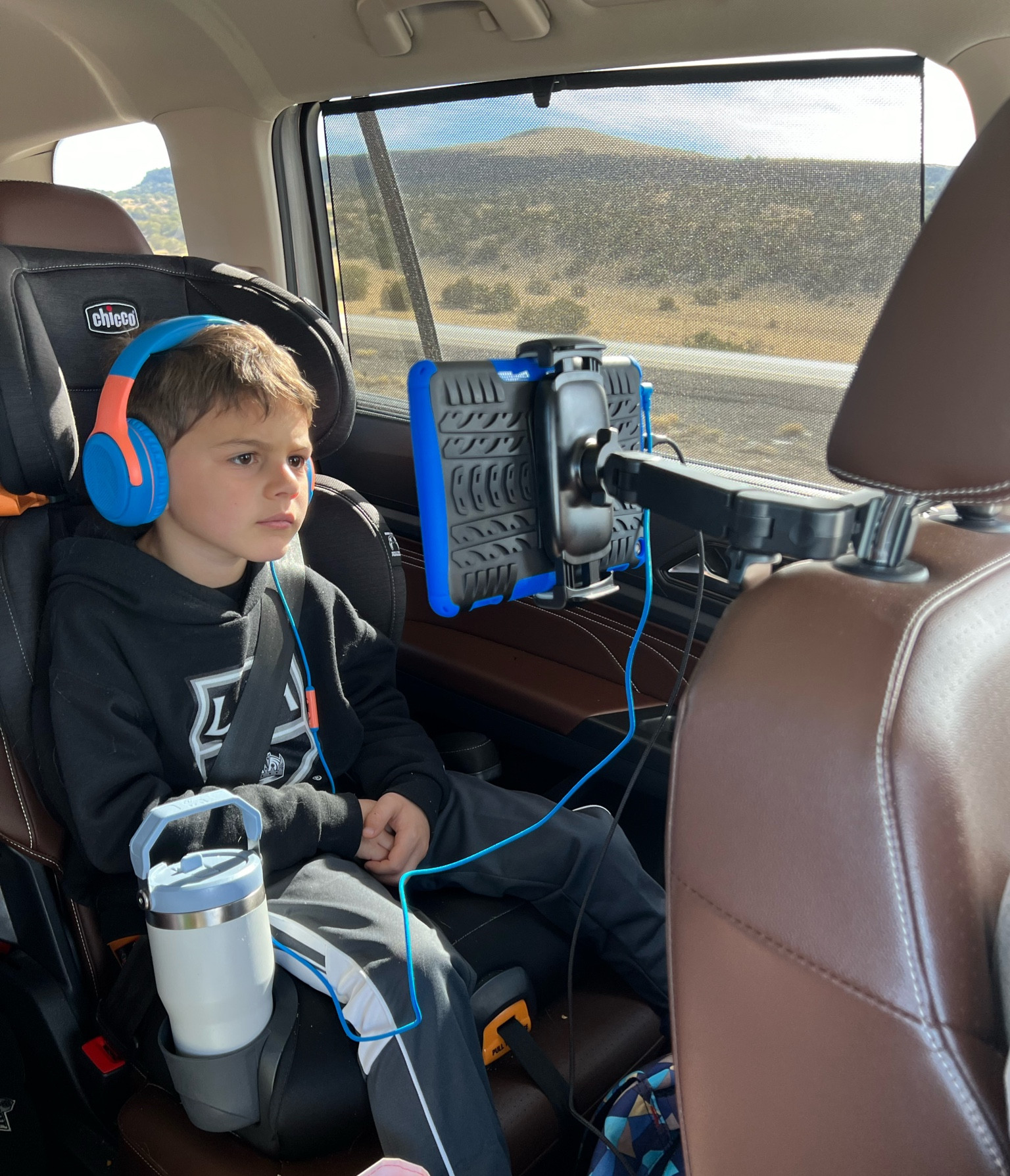 Got these for our road trip to hold the kids iPads and they are so great! 
These are officially being added to my “travel favorites” list! 🙌🏼

#LTKKids #LTKTravel