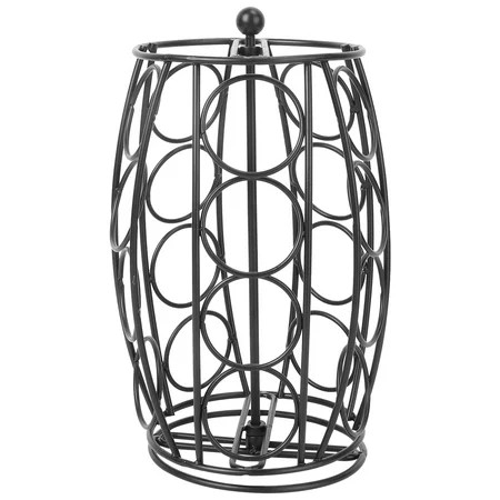 360 Degree Rotating Coffee Capsule Holder Desktop Coffee Pod Holder Home Steady Storage Rack (Black) | Walmart (US)