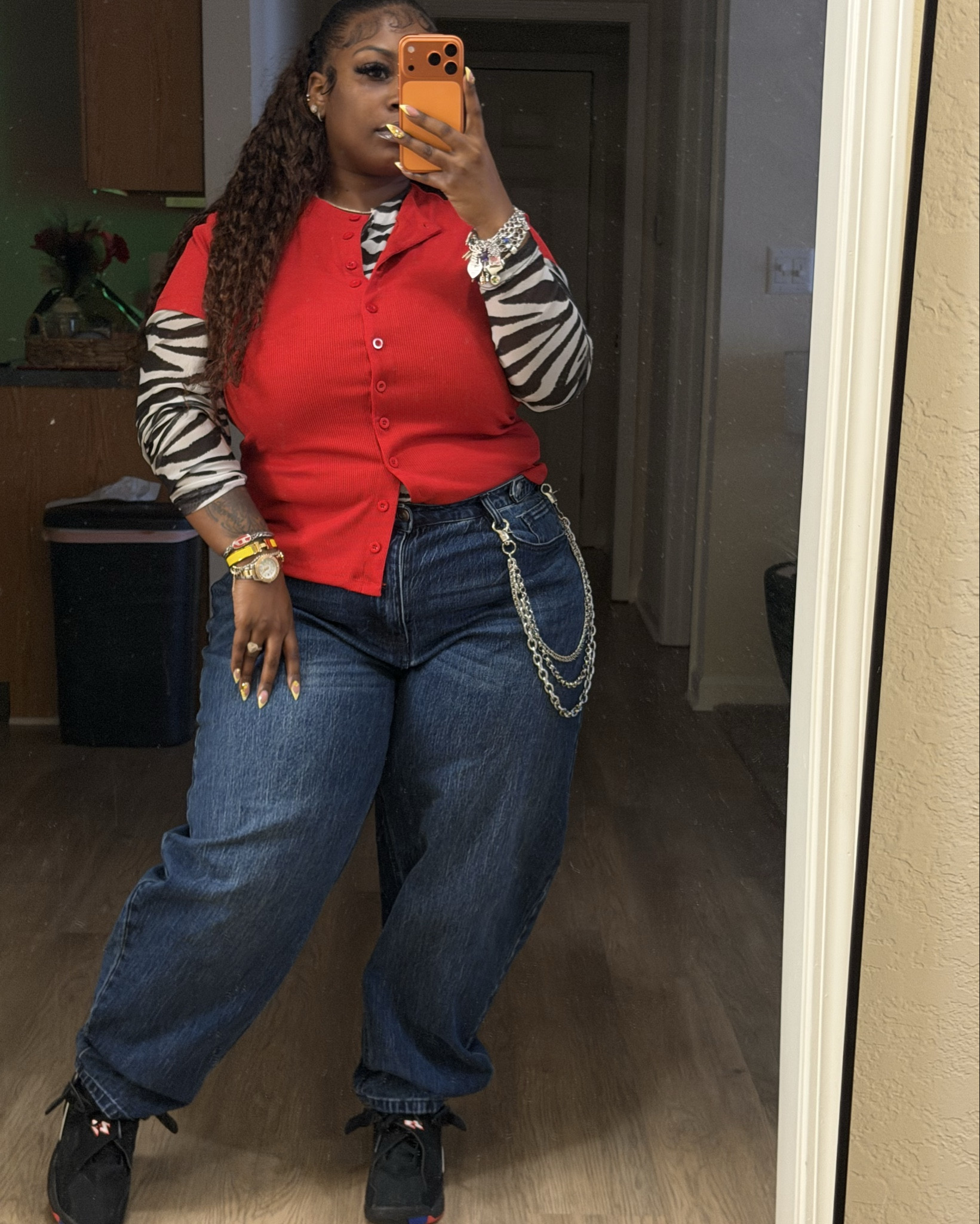 clocked in, but still stepping out! ❤️‍🔥 #workflow 

#LTKPlusSize #LTKootd #LTKWorkwear