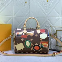 Designer Handbag 7A High quality Genuine Leather Crossbody Bag Luxury Travel Bag Cotton and Linen... | DHGate