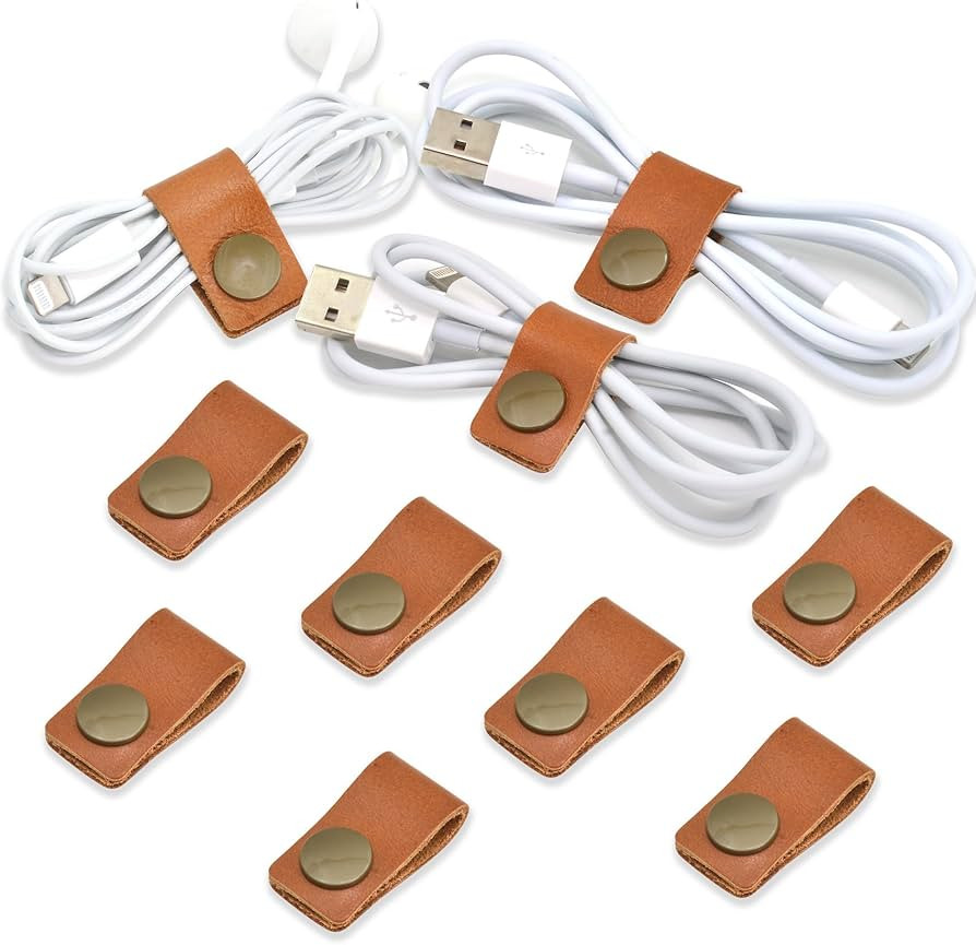 CAILLU Cord Organizer,Cord Keeper,Cable Organizer USB Holder,Cable Management,Cable Straps,Earbud... | Amazon (US)