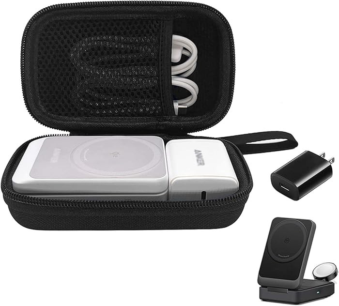 Amazon.com: Case for Anker MagGo 3 in 1 Charging Station, MagSafe Charger Compatible, Qi2 Certifi... | Amazon (US)