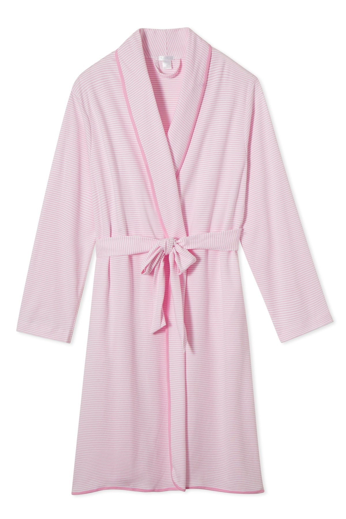 Pima Robe in Lily | LAKE Pajamas