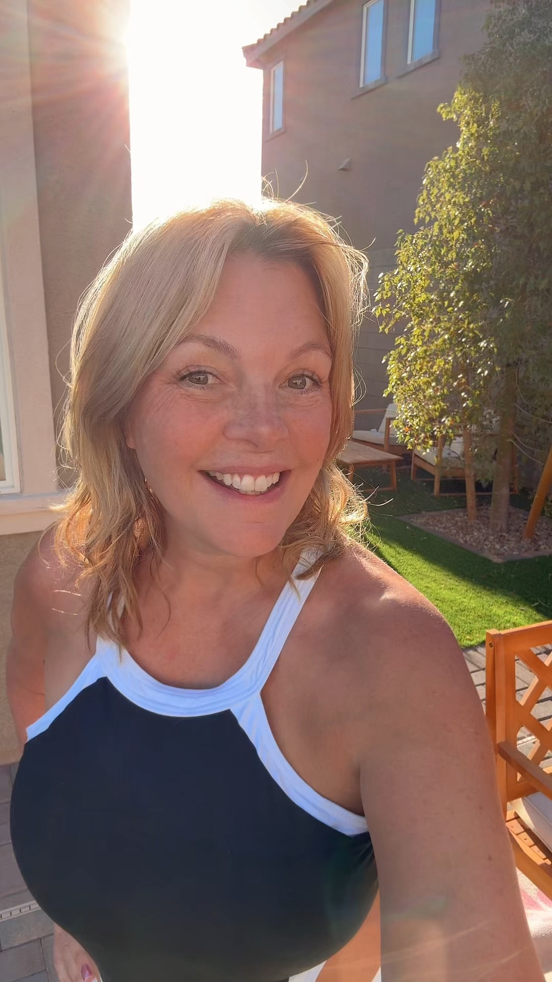 Holipick sent me this swimsuit to try. I guess they’re called onekenies. The cute one piece swimsuit with side, cut outs. I’m wearing the black-and-white in a large. 

#LTKOver40 #LTKSwim #LTKMidsize