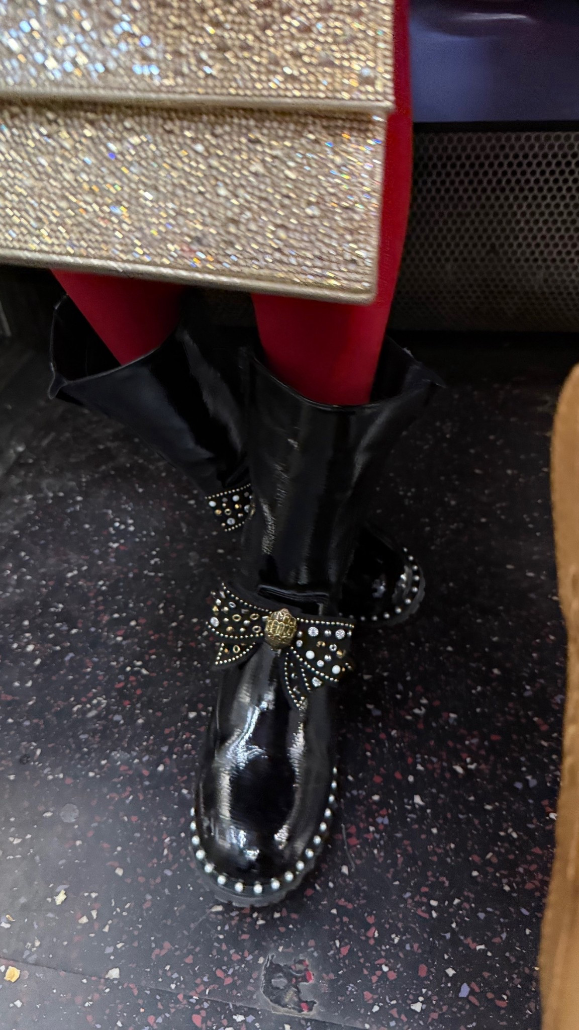 These are my favorite boots ever for my kiddos — they are so cool!!! Patent leather so good if it’s snowy or wet, and the cool studded bows!!! Dressy and comfy! Perfect for big girls and tweens! 

#LTKKids #LTKGiftGuide #LTKSaleAlert