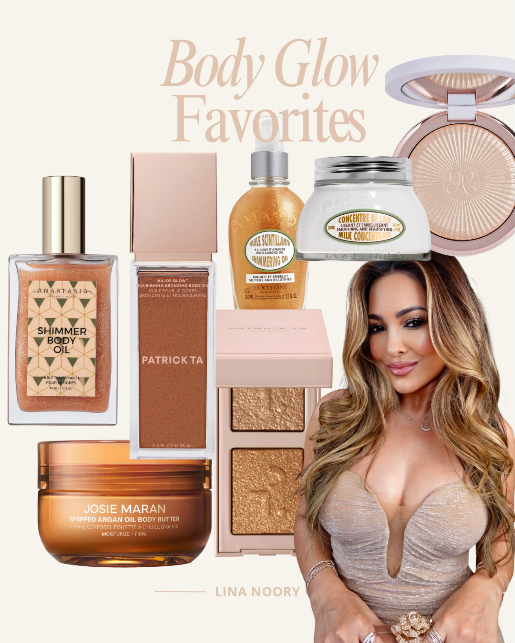 These are some of my iconic glowing favorites that keeps my skin soft and hydrated this winter season 🤍✨ #beauty #glow #glitter #body

#LTKFindsUnder50 #LTKgrwm #LTKootd