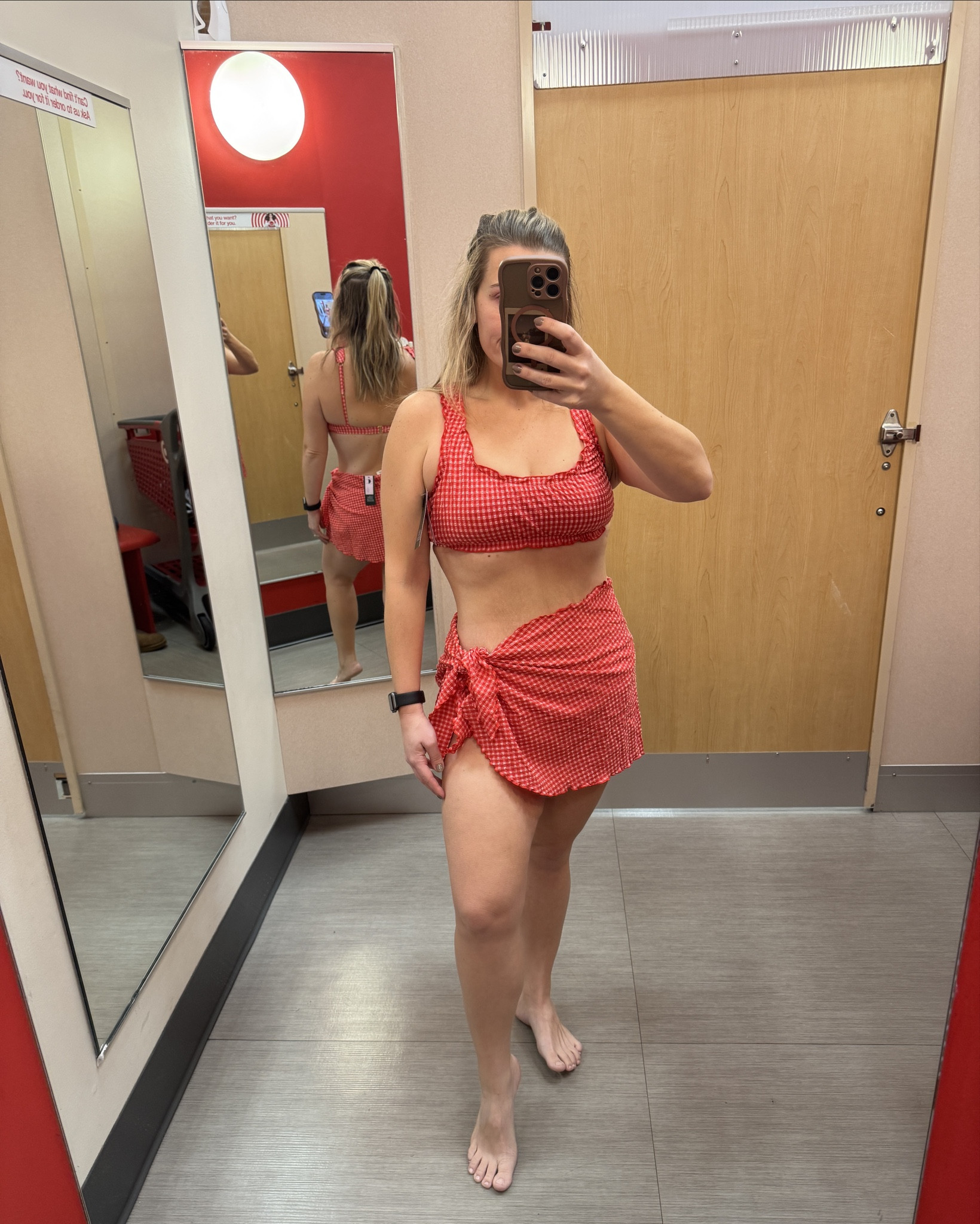 Target 🎯 vs Amazon📦
I love the texture & style of the target option but it’s 3 separate pieces and i dont like the fit of the bottoms. 
The amazon option is a skort which i love but i don’t love that it’s a screen print design & feel like it looks like a picnic table 😅the fit and coverage is 💯 
What’s your choice?!? 

#LTKmomlife #LTKSeasonal #LTKootd