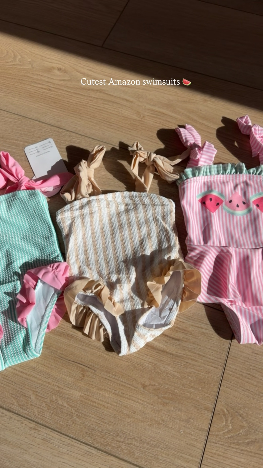 Amazon baby + toddler girl swimsuits! 🍉🐬✨

#LTKTravel #LTKBaby #LTKSwim