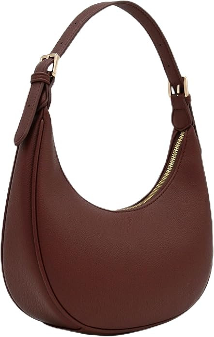 FashionPuzzle Elegant Crescent Shoulder Bag Underarm Purse | Amazon (US)
