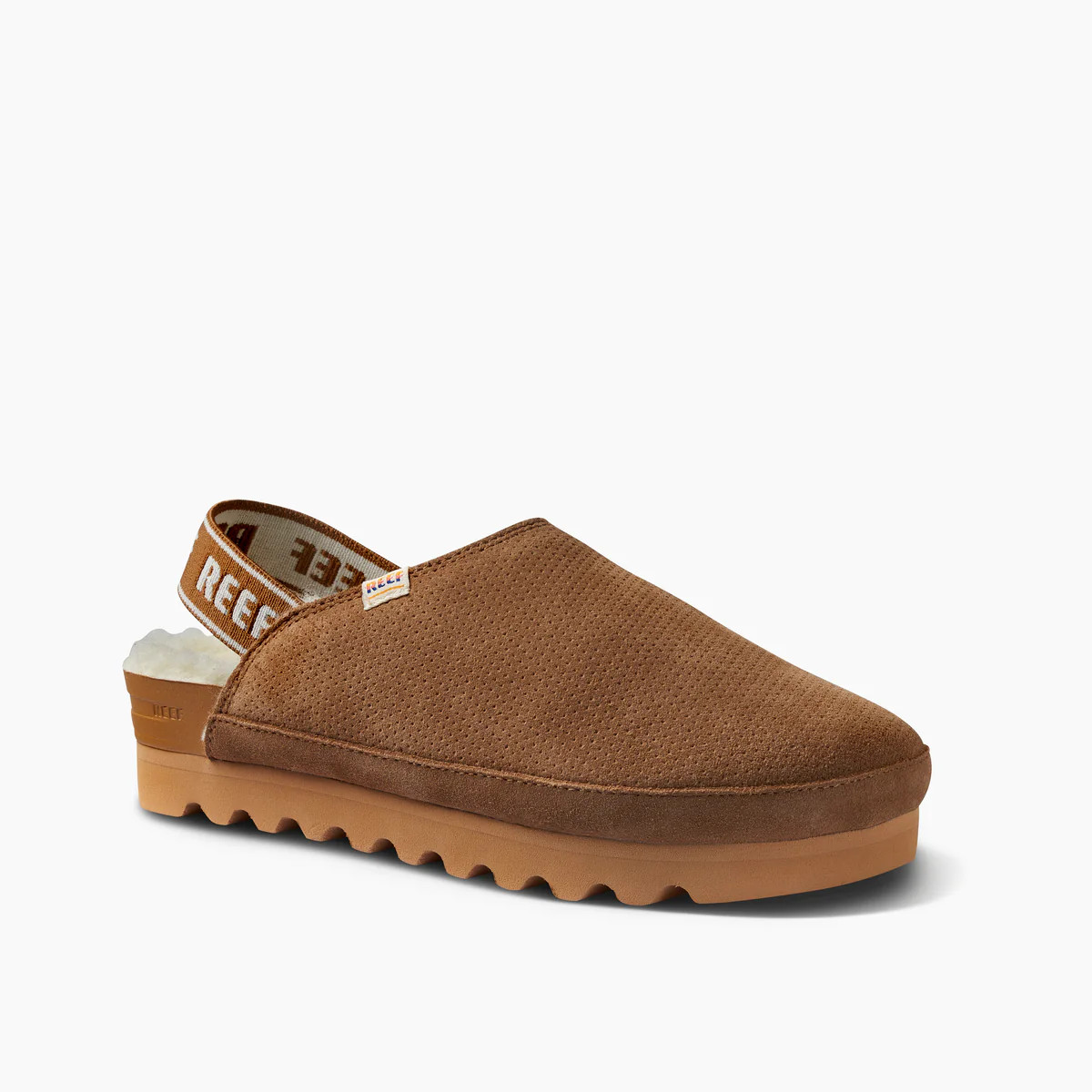 Women's Sage Hi Shearling Slides (Coffee) | REEF® | Reef