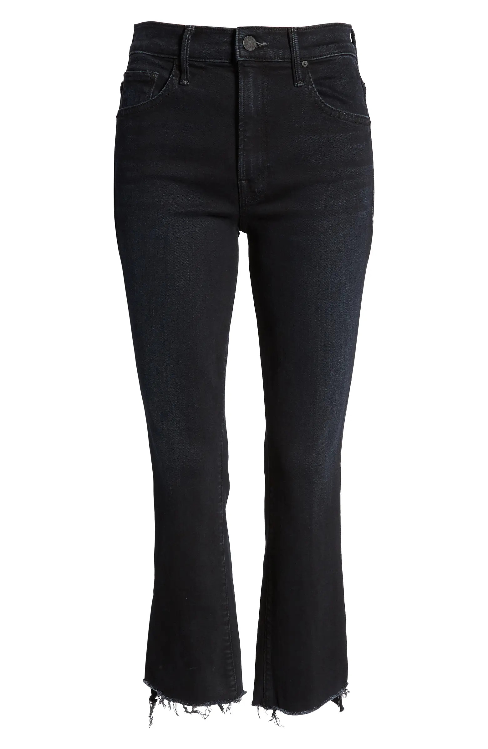 The Insider Crop Fray Step Hem Jeans | Nordstrom