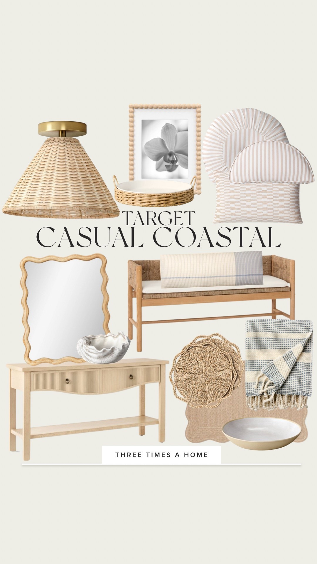 🌊 Target home casual coastal decor, furniture and lighting 

#LTKSummerEdit #LTKHome