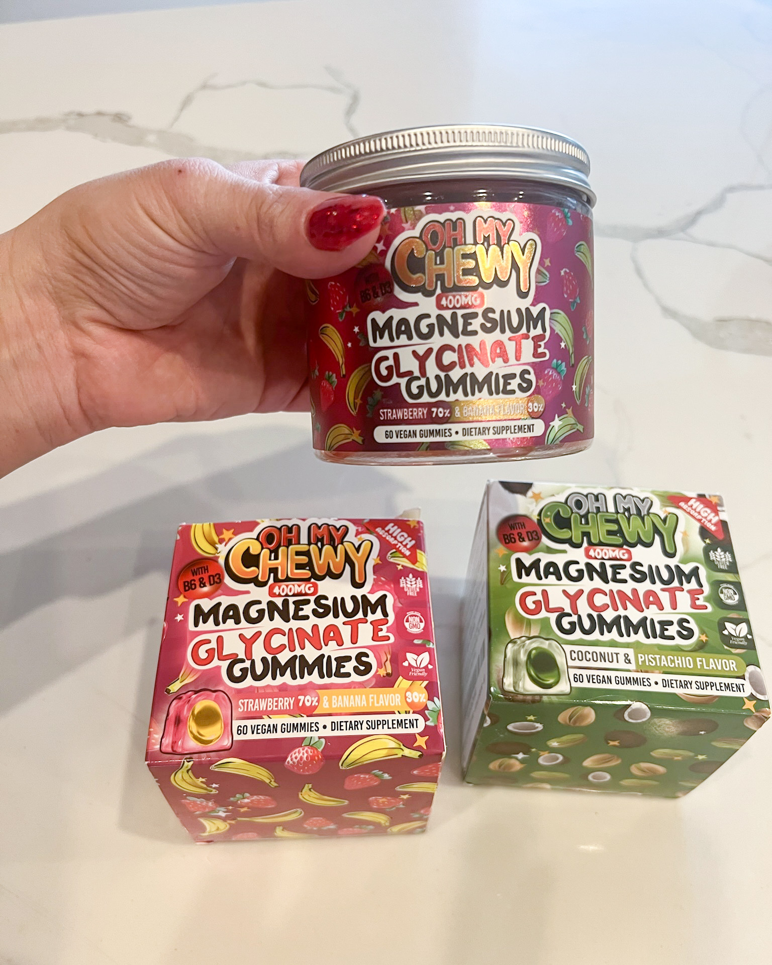 Soothe stress and support better rest with Magnesium Glycinate Gummies — the tasty way to stay balanced and calm all day long! 🍇✨ Great for muscle health, mood, and relaxation. 🌙💜

#LTKHealth #WellnessRoutine #MagnesiumGummies #HealthyLiving #RelaxNaturally #CalmSupport #WellnessFinds #SleepBetter #AmazonFinds #FeelGoodVibes #MindBodyBalance #VitaminsMadeEasy 

 