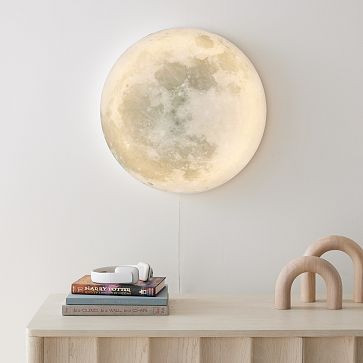 Lit Acrylic Moon (20") | West Elm (US)