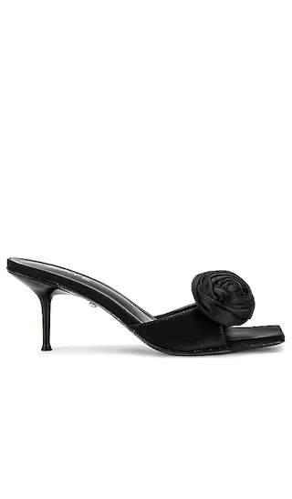Rosette Mule in Black | Revolve Clothing (Global)