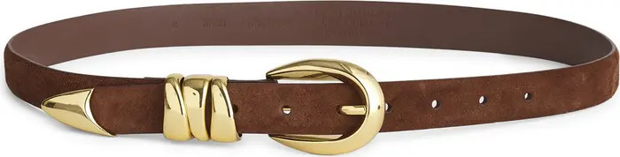 Triple Keeper Suede Belt | Nordstrom