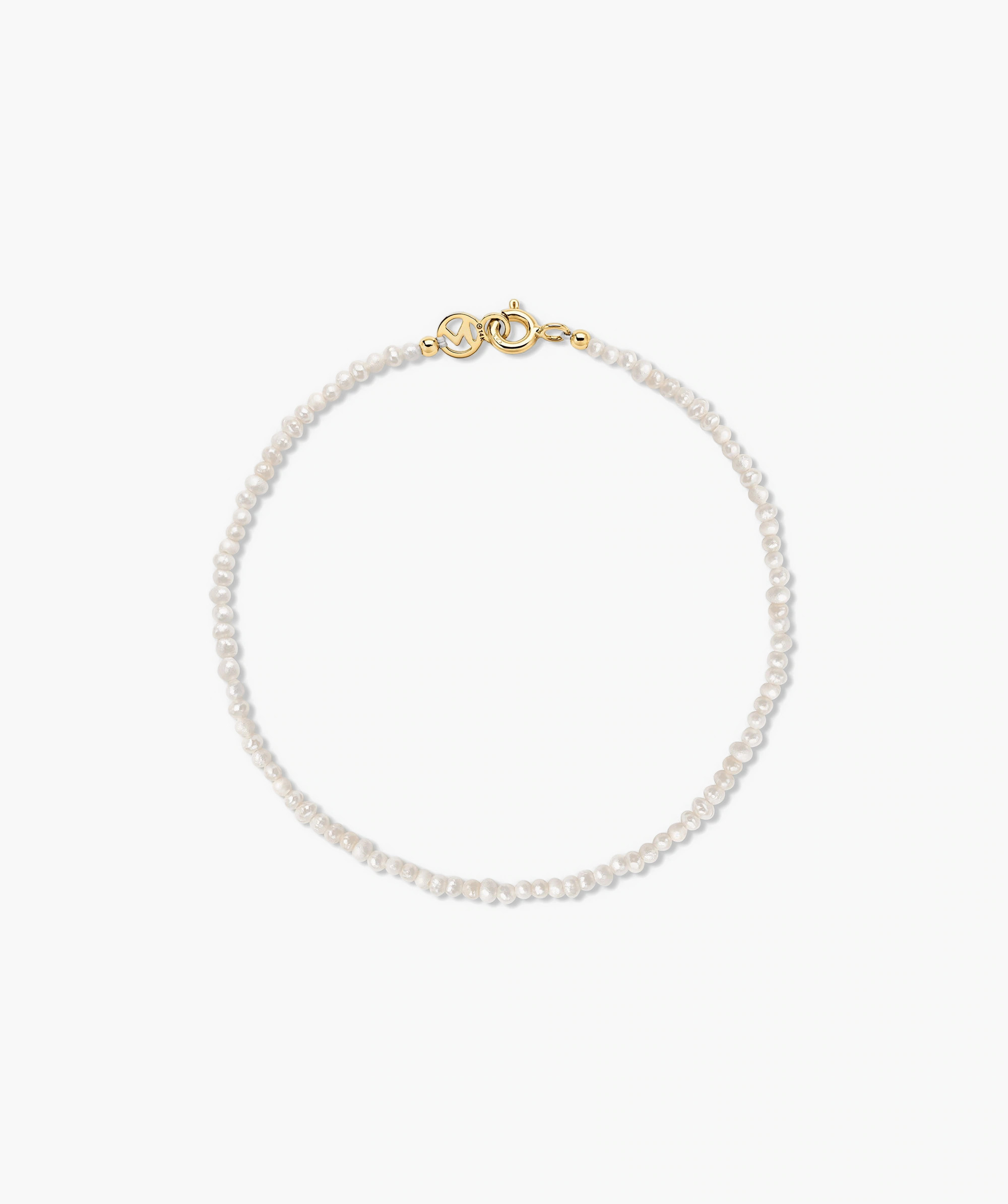 Micro Pearl Bracelet | Mejuri Fine Crew