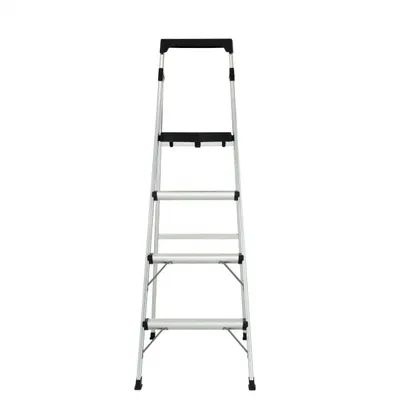 4-Step Aluminum Ultra-Light Step Stool Ladder with 225 lb. Load Capacity | The Home Depot