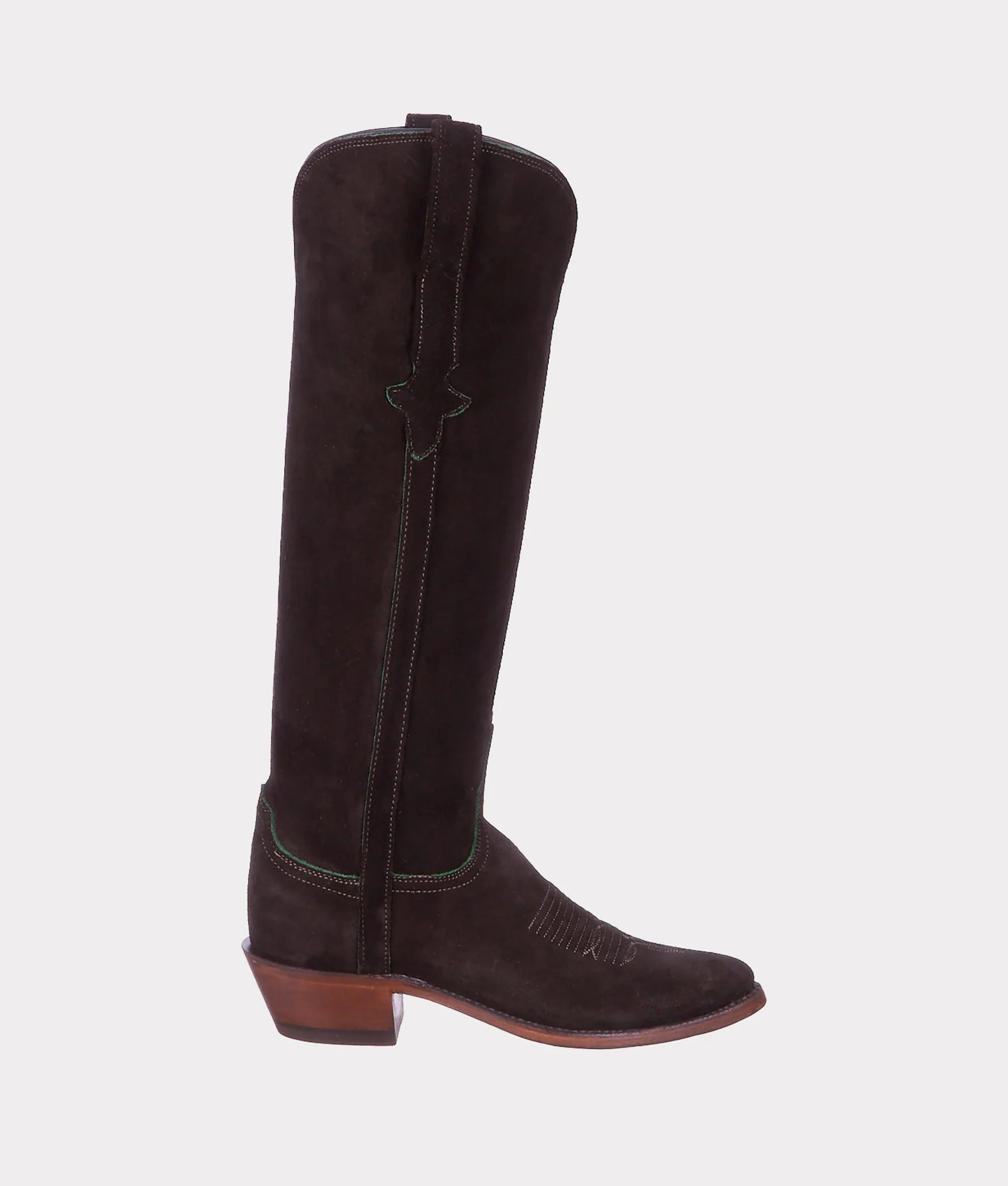 Edie :: Dark Olive 11 / B / J + 4 | Lucchese Bootmaker