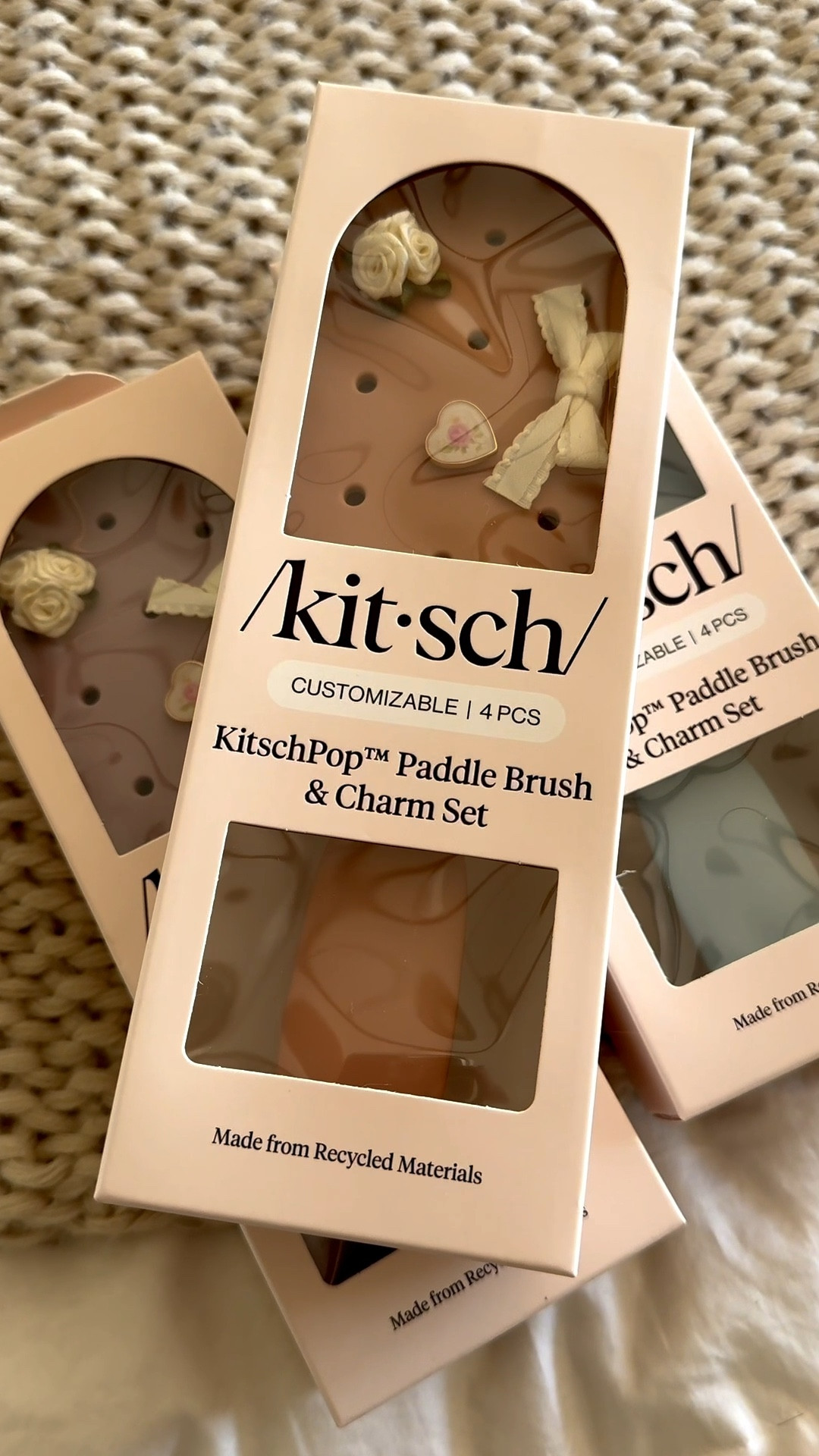 Paddle brush and charms 

#LTKootd