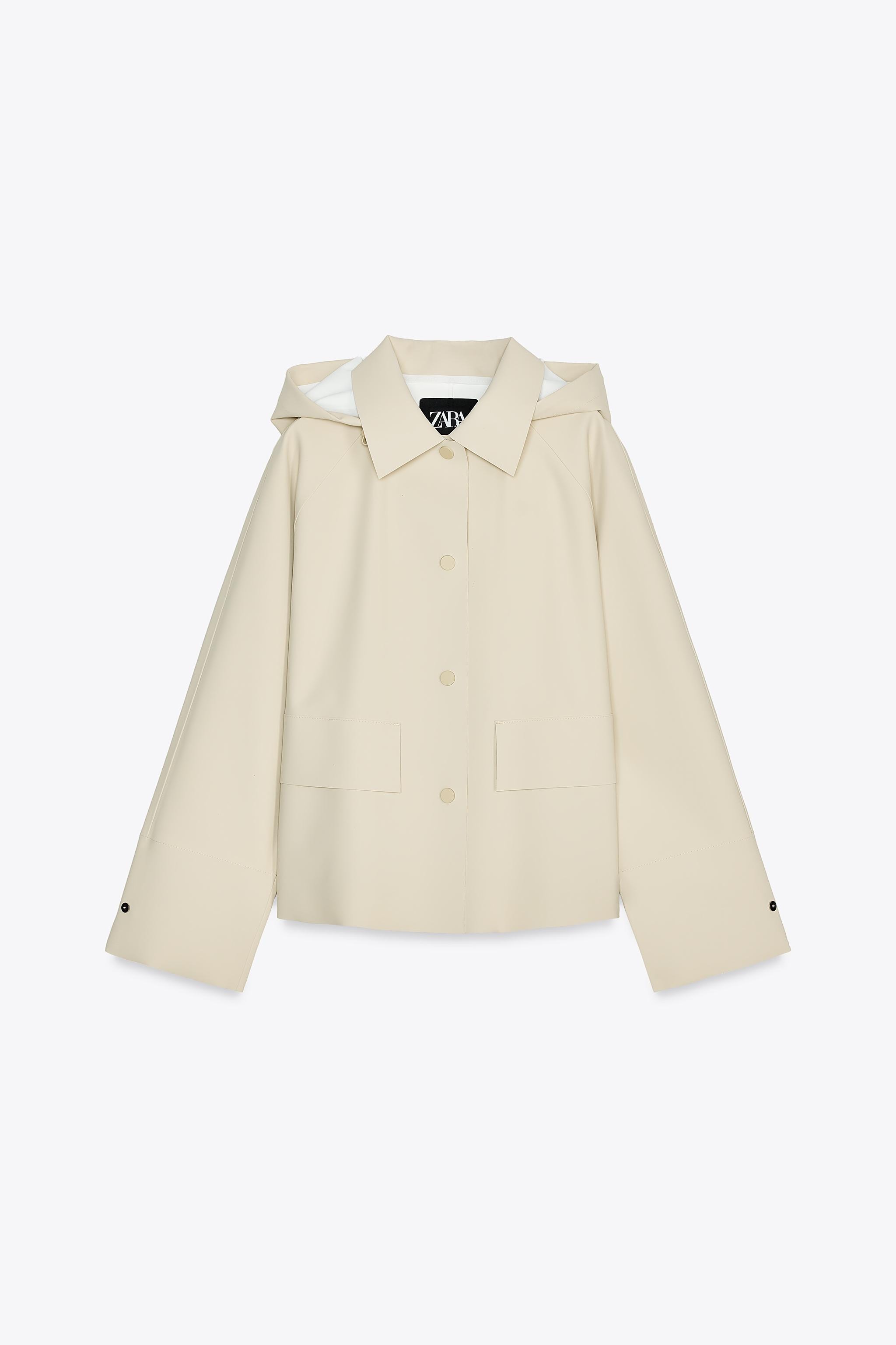 ZW COLLECTION WATER-RESISTANT RUBBERISED JACKET | Zara UK
