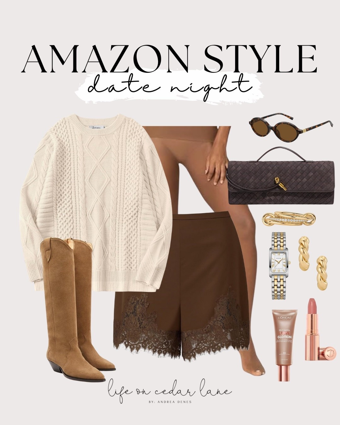 Looking chic for date night with these cozy Amazon finds! #datenight #amazonstyle

#LTKOver40 #LTKHoliday #LTKSaleAlert