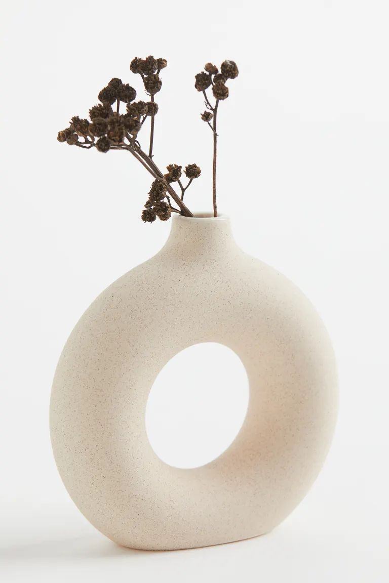 Stoneware Mini Vase | H&M (US + CA)