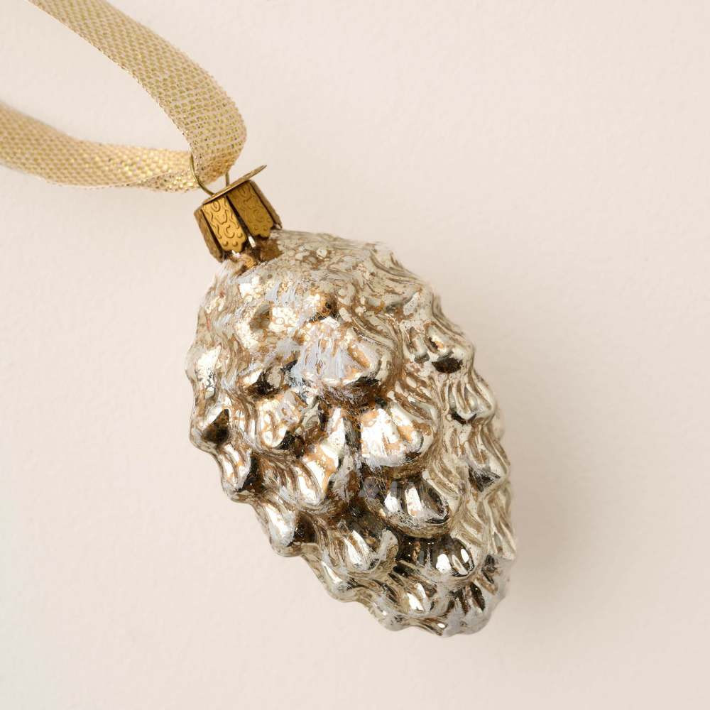 Glass Pinecone Ornament | Magnolia