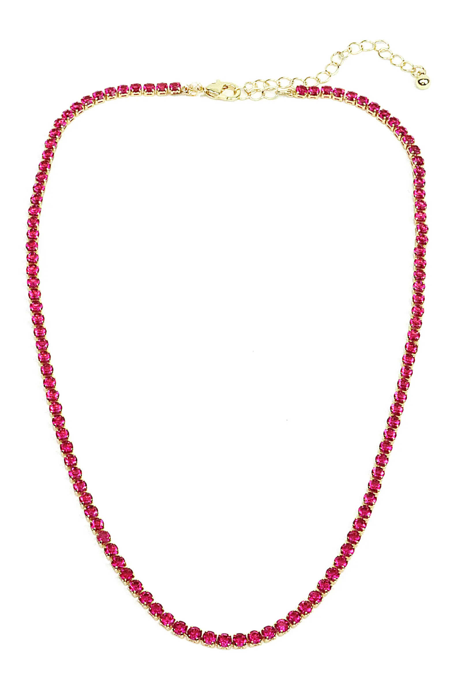Panacea Crystal Tennis Necklace | Nordstrom | Nordstrom