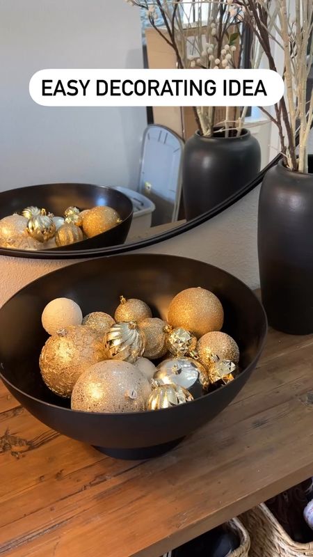Such an easy decorating idea for the holidays! 

#LTKHoliday #LTKhome #LTKstyletip
