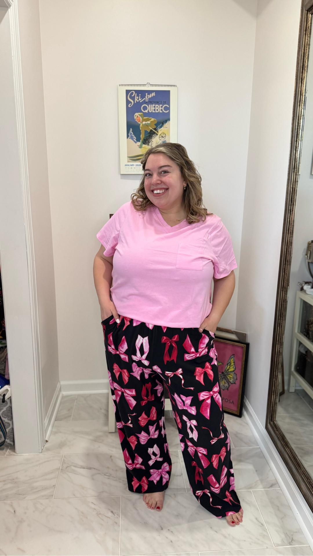 The cutest pj set I ever did see! 🎀🩷 #giftedbylanebryant

I loveeee this adorable bow print! It’s comfy, cozy, and on a doorbuster sale for just $35 for the set! I’m linking up some favorite Valentine’s pieces for you 💘🫶🏼



#LTKPlusSize #LTKSaleAlert