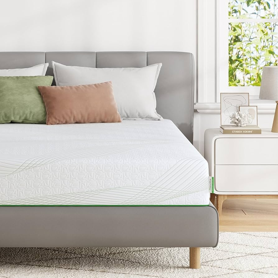 Novilla Twin Mattress, 8 Inch Gel Memory Foam Mattress Twin Size, Mattress in a Box for Back Pain... | Amazon (US)