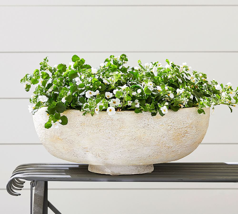Artisan Hand Painted Terracotta Indoor/Outdoor Planters | Pottery Barn (US)