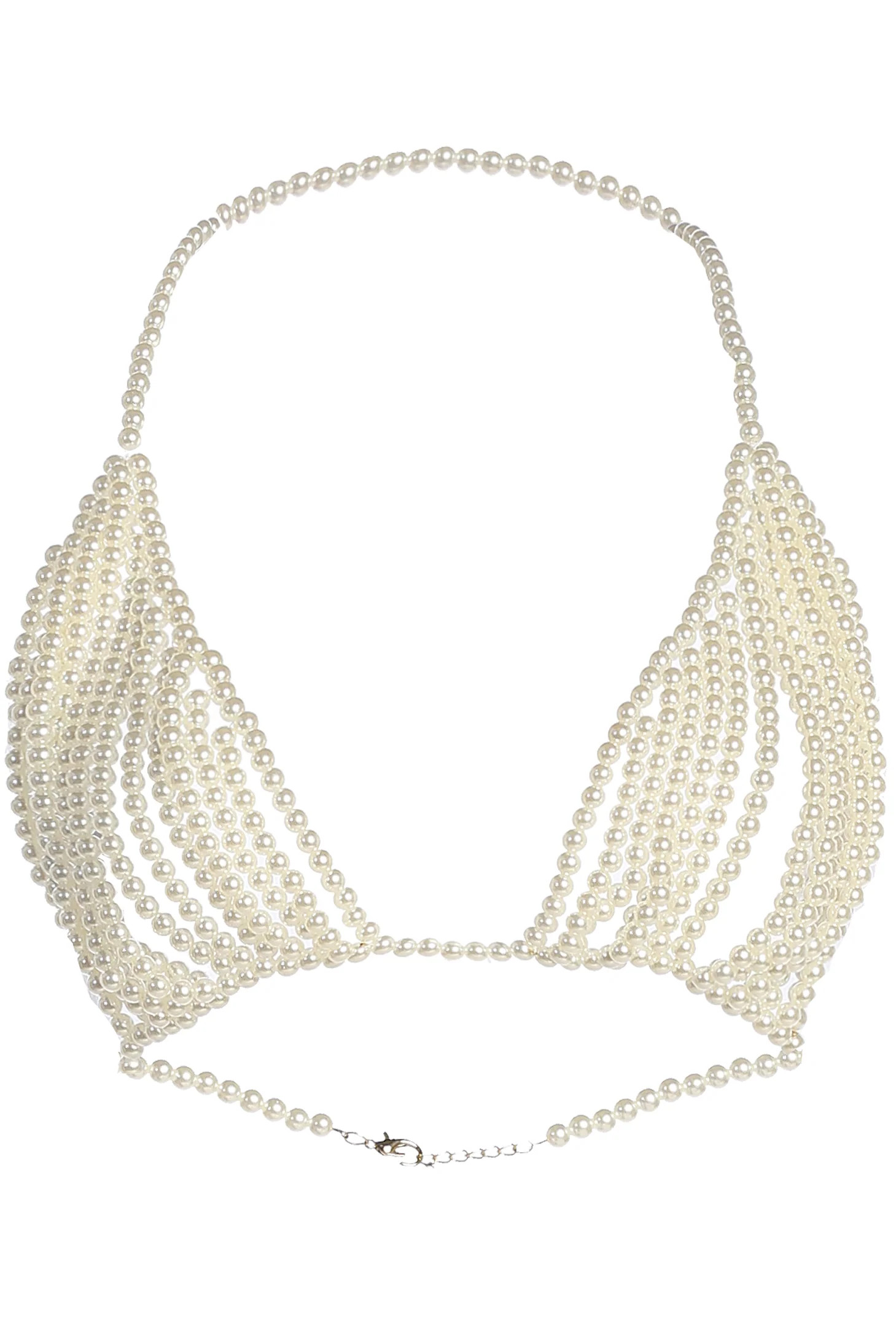 Oceanfront Pearl Bralette ONE SIZE | JLUXLABEL