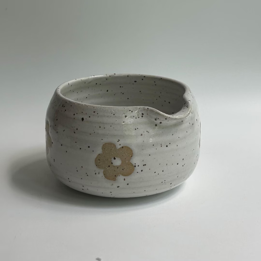 Daisy Matcha Bowl - Etsy | Etsy (US)