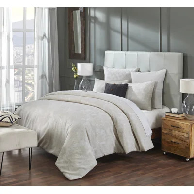 Vincent Collection Poly-Cotton Comforter Set | Wayfair North America