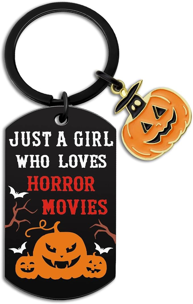 isiyu Horror Gifts Halloween Gifts for Women Spooky Keychain | Amazon (US)