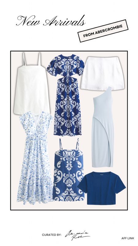 New arrivals from Abercrombie!

Abercrombie finds, New Arrivals, Abercrombie, summer fashion, summer finds, blue dress, white skirt, white dress 

#LTKstyletip #LTKfindsunder100 #LTKfindsunder50