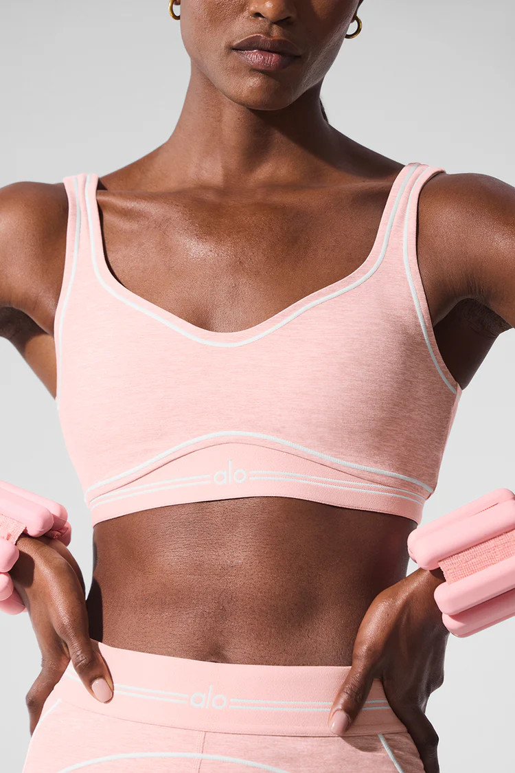 Alosoft Heart Throb Bra | Alo Yoga (US)