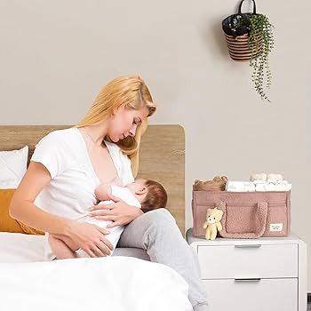 PeraBella Baby Diaper Caddy Organizer for Changing Table, Baby Storage Basket for Diapers and Bab... | Amazon (US)