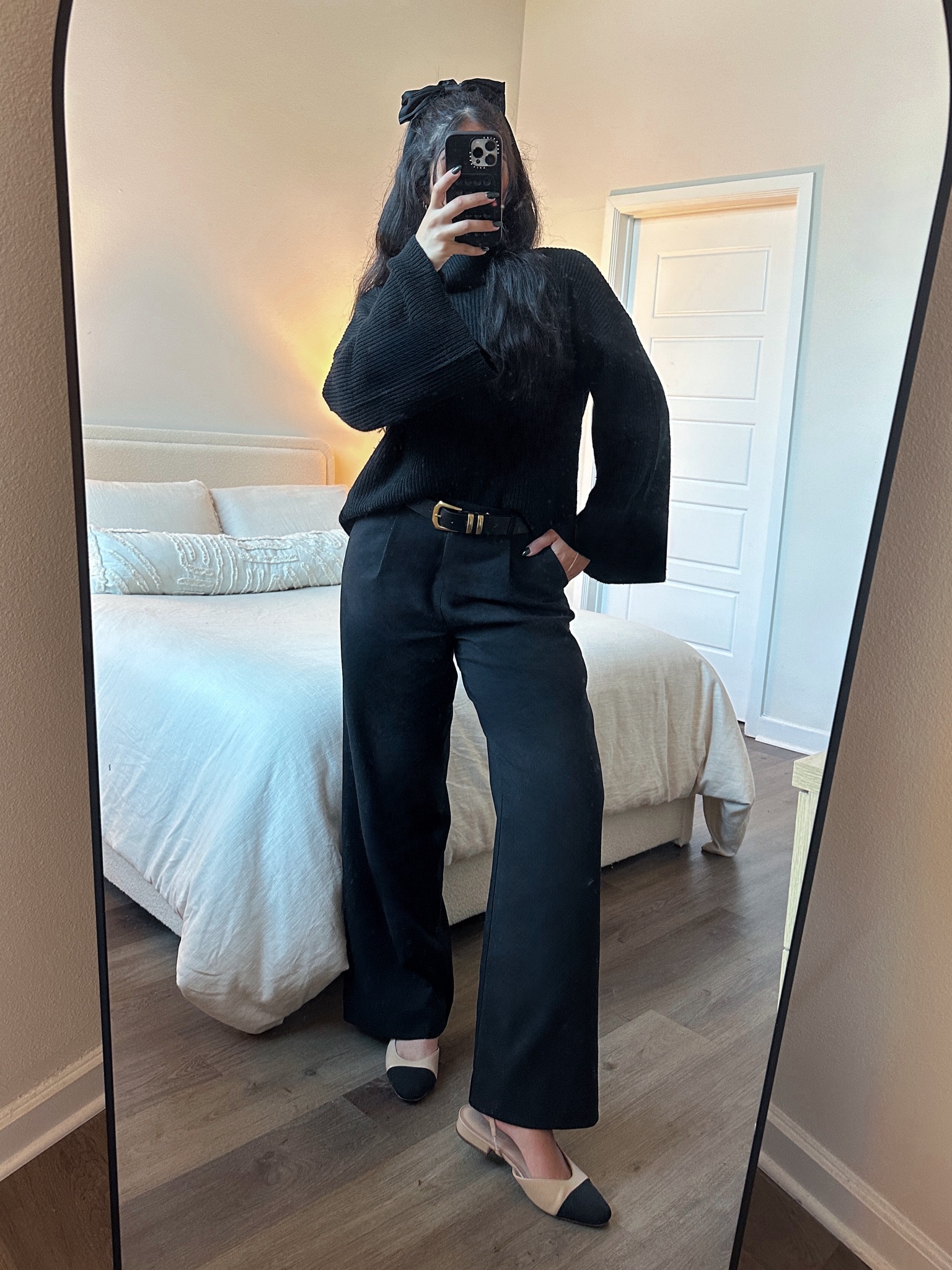 monochromatic, festive, + chic outfit for the office 

#LTKSeasonal #LTKHoliday #LTKWorkwear
